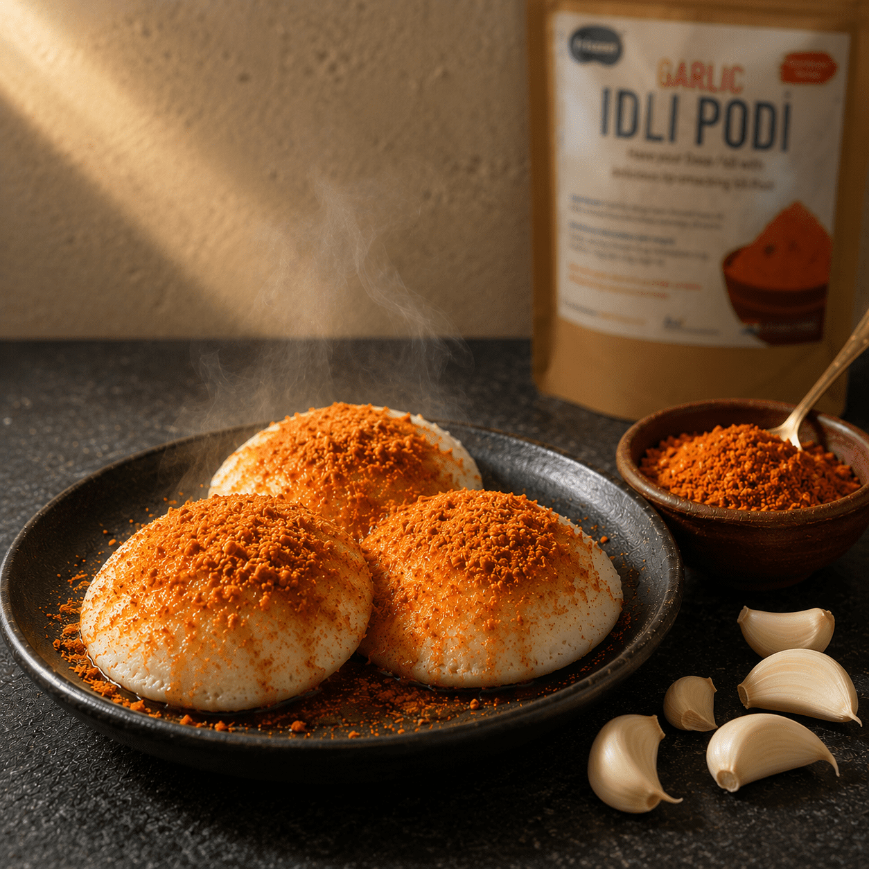 Garlic Idli Podi (100g) - Image 2